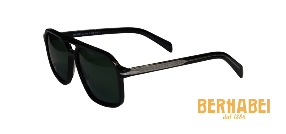 occhiali da sole colore gun metal bernabei roma acetato di cellulosa