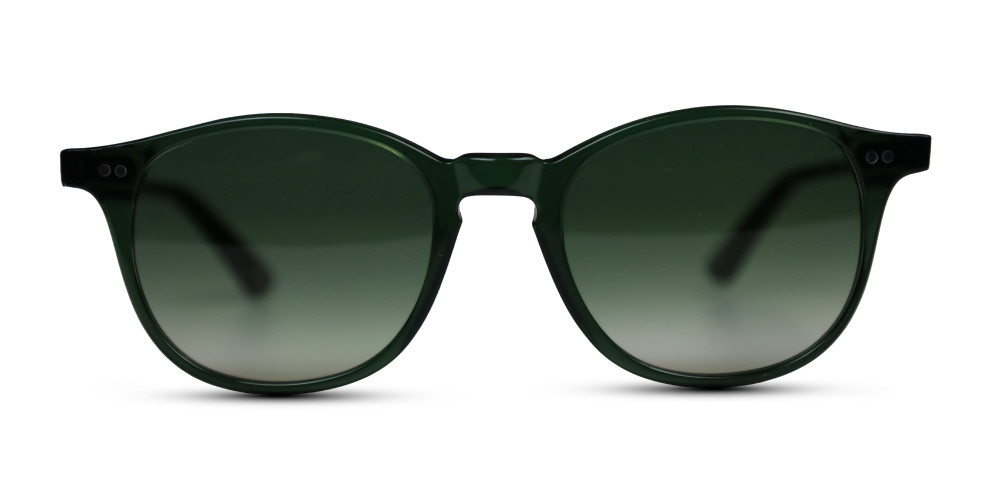 efesto occhiali da sole verdi lenti verde sfumato