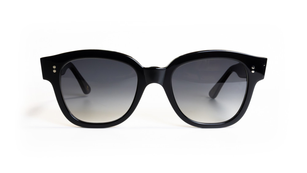 dafne occhiali da sole neri linea bernabei