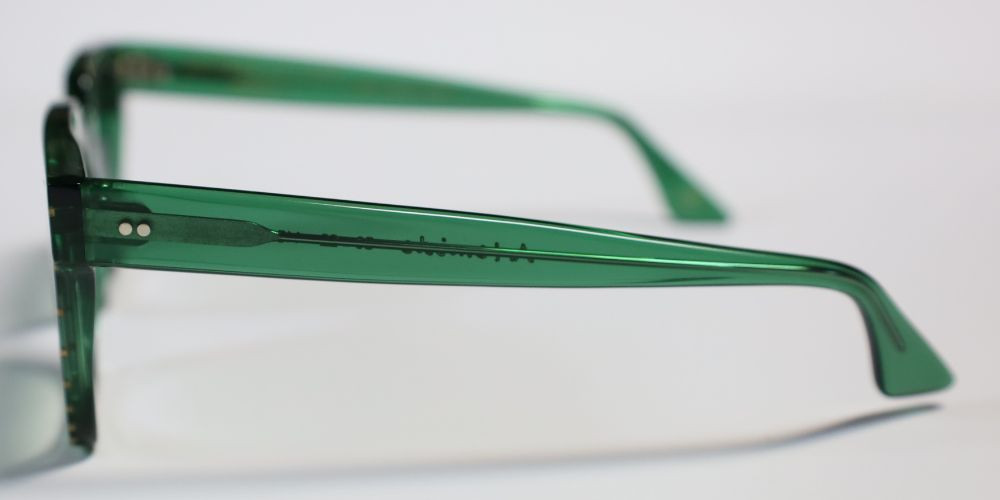 artemide occhiali da sole verdi aste