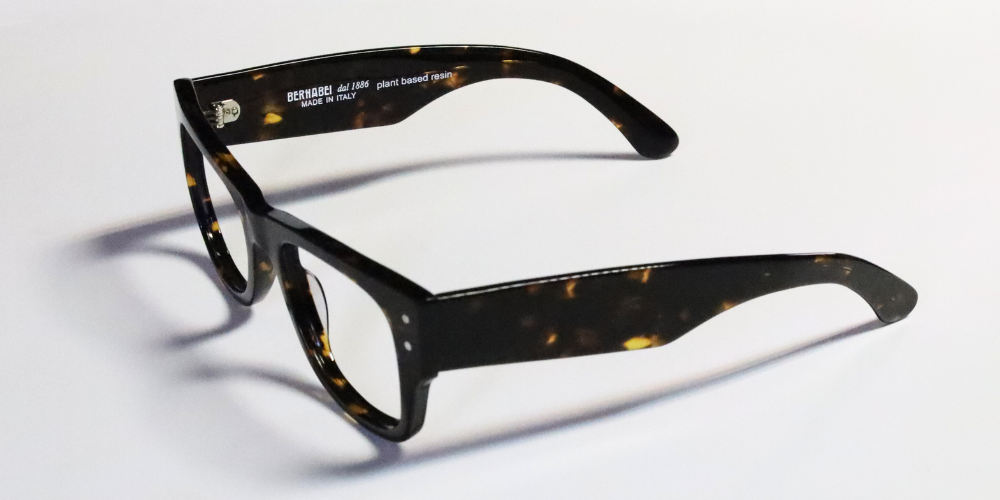 occhiali da vista tartarugati montatura spessa roma bernabei