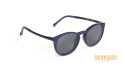 occhiali da vista con clip da sole bernabei colore blu