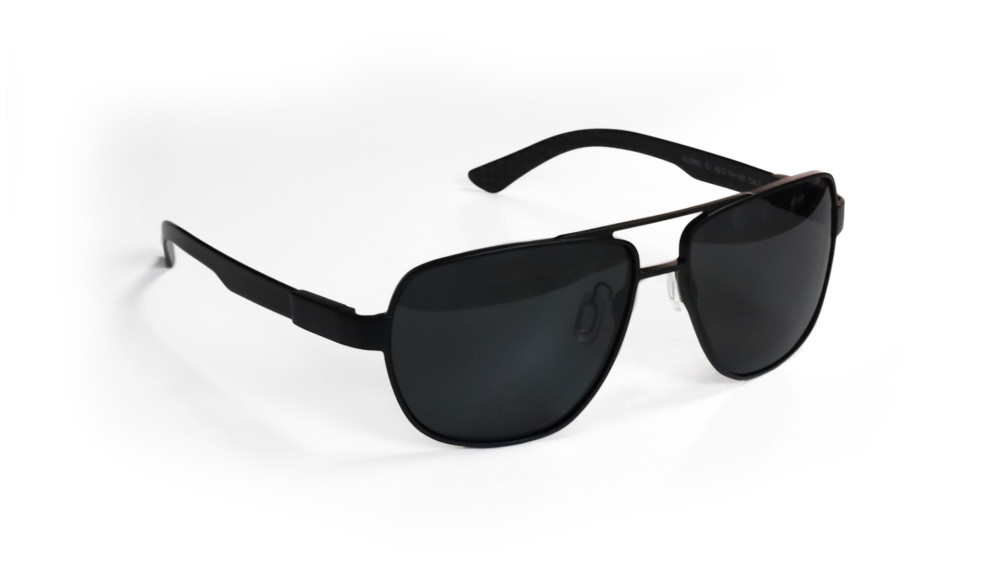 occhiali da sole uomo alluminio  pilot doppio ponte