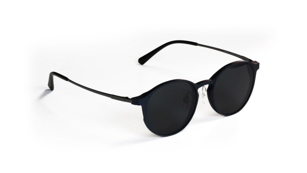 occhiali da vista con clip magnetiche removibili da sole modello amsterdam ottica bernabei