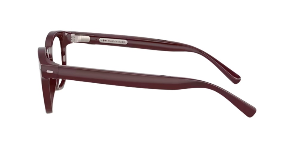 Occhiali nuance audio panthos bordeaux aste