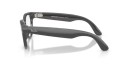 rayban meta ai glasses montatura grigia