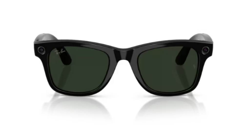 meta wayfarer fotocromatici roma lenti verdi