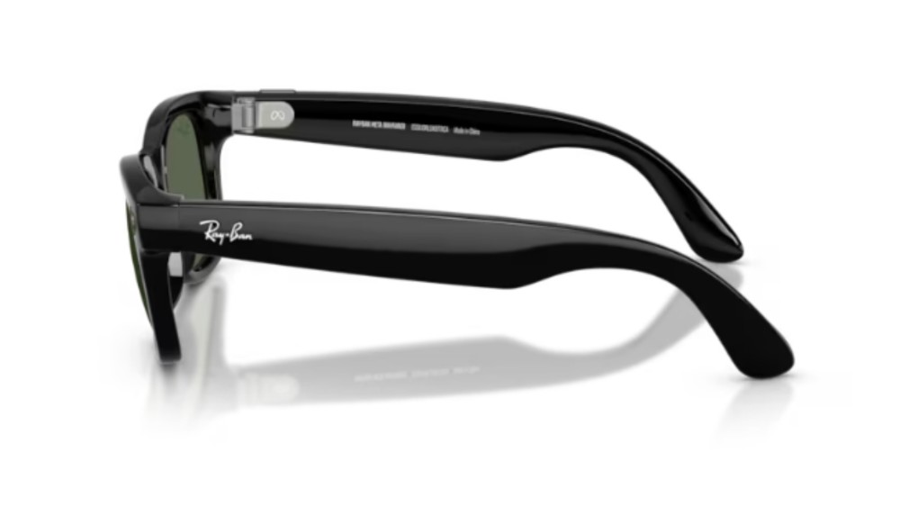 wayfarer occhiali rayban meta lenti verdi roma aste