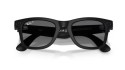 meta glasses wayfarer lenti polarizzate montatura nera roma ottica bernabei dettaglio