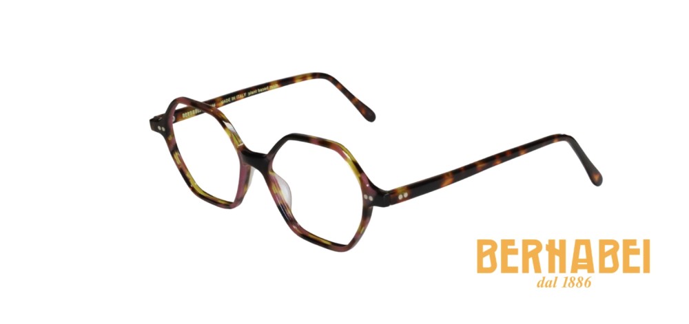 occhiali da vista tartarugato rosa roma ottica bernabei acetato di cellulosa