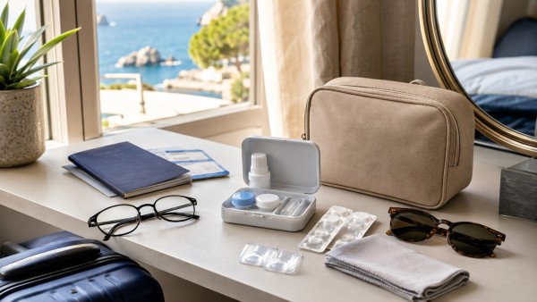 Lenti a contatto in viaggio: kit ed errori da evitare