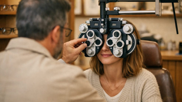 Come funziona un esame della vista