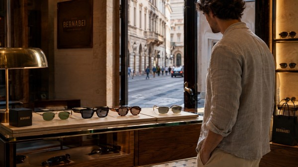 Occhiali da sole a Roma centro: la linea Bernabei